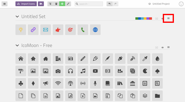 SVGからオリジナルのwebフォントアイコンを作成する