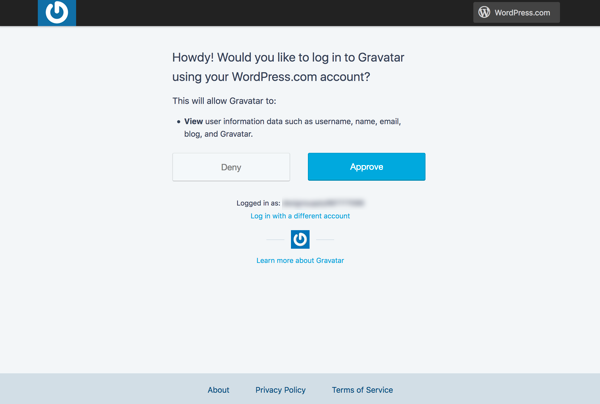 Gravatarでアバター画像を登録してWordPressで使用する